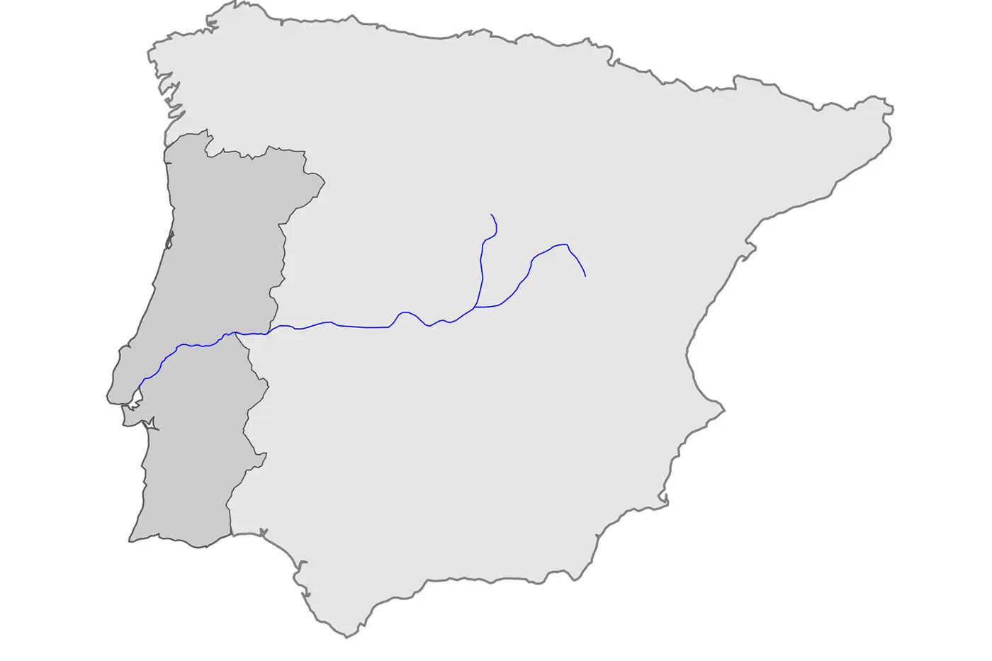 Rio Tejo é o maior rio de Portugal