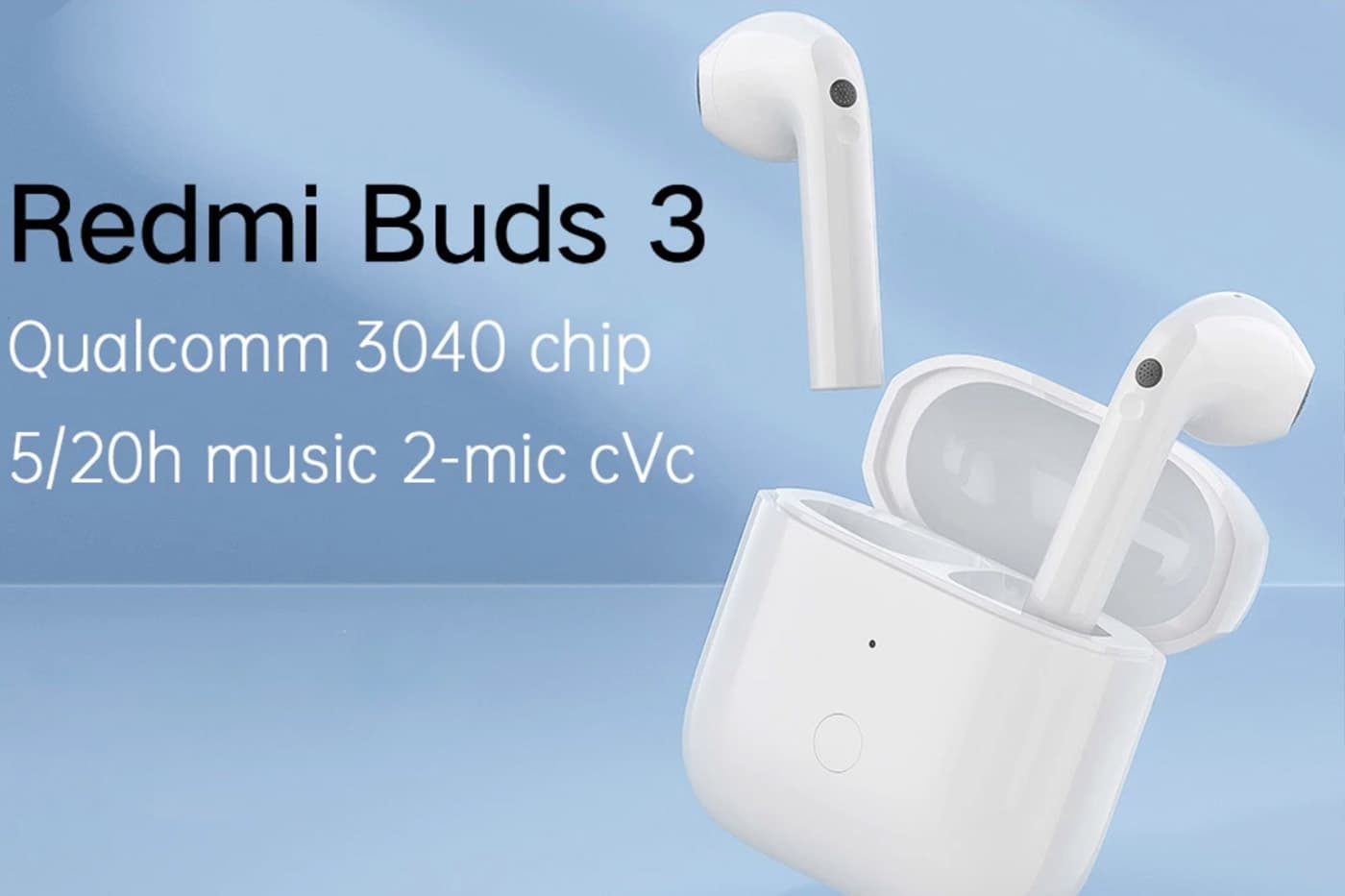 Redmi Buds 3 - Auriculares sem fios idênticos aos AirPods da Apple